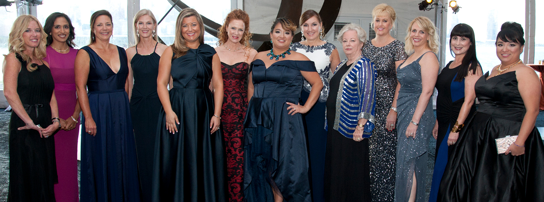 Women's Board at the Adler - picture taken of members during Celestial Ball