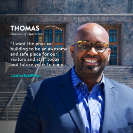 Director of Operations Thomas James is this week's Adler Staff Star!