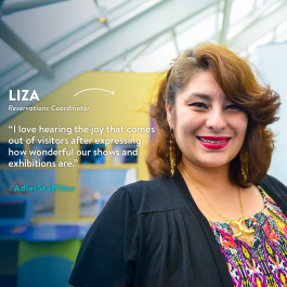 This week's Adler Staff Star is Reservations Coordinator Liza Trevino!