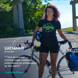 Astronomer Lucianne Walkowicz is this week's Adler Staff Star!