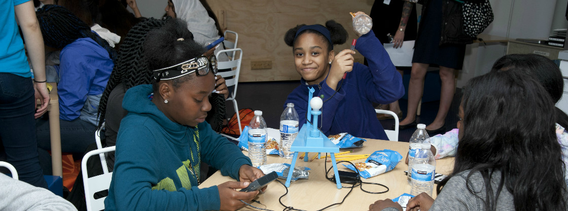 Young Women Explore STEM Projects