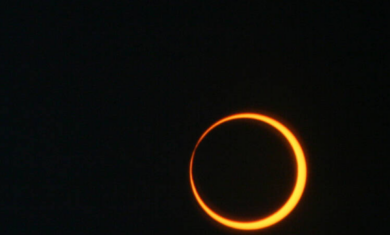 An annular “ring of fire” solar eclipse on May 20, 2012. Image Credits: NASA/Bill Dunford