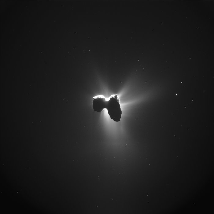 Image of Comet 67P/Churyumov-Gerasimenko.