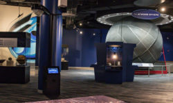 The Far Horizons display in the Chicago's Night Sky exhibit.