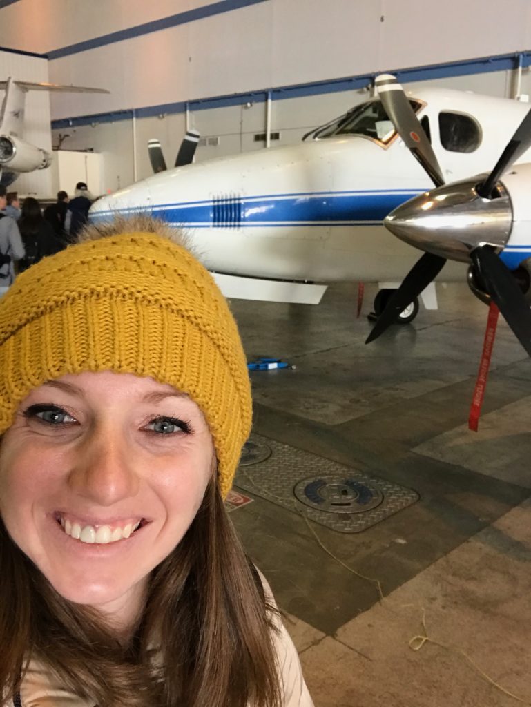 Hanging out with some of the aircrafts at The Armstrong Flight Research Center in California for the NASA Earth Ventures social event.