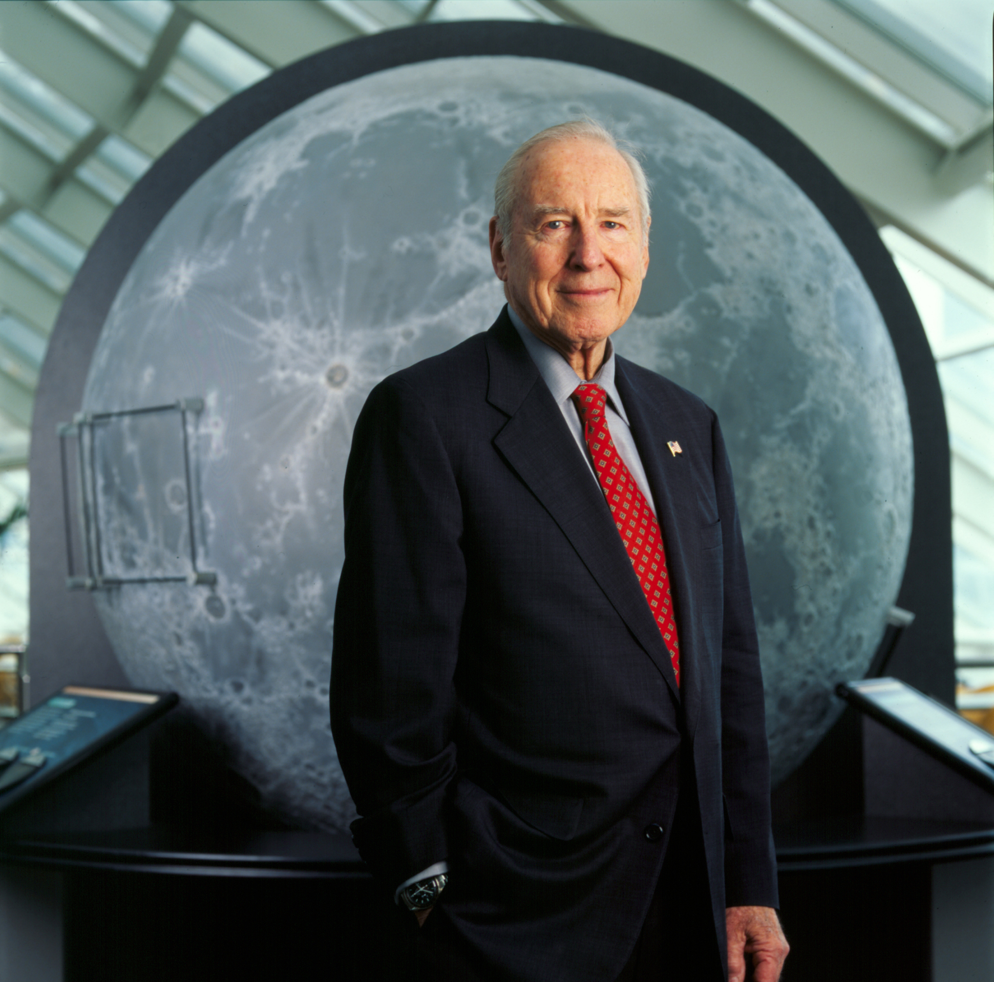 American hero, former NASA Astronaut, and Adler Life-Trustee Captain James Lovell