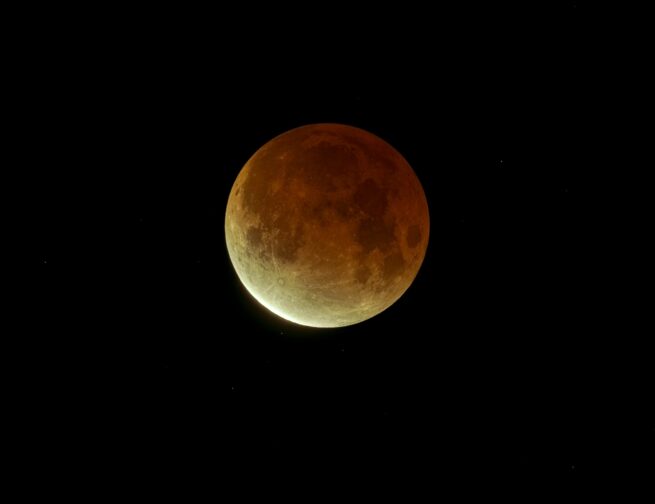 Nick Lake's image of a total lunar eclipse.