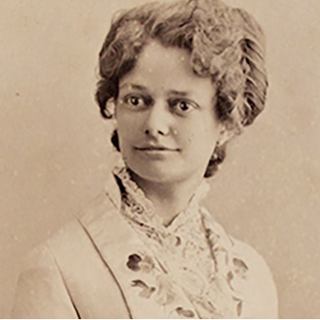 Mabel Loomis Todd, taken in February 1885 in Saratoga Springs, NY. Image Credit: W.H. Baker, Todd-Bingham Picture Collection, Manuscripts and Archives, Yale University via amhersthistory.org.