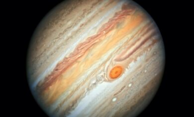 NASA's Hubble Telescope image of Jupiter