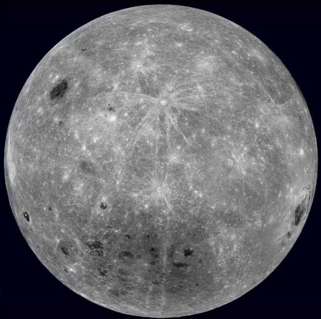 The far side of Earth's Moon as seen based on data from cameras aboard NASA's robotic Lunar Reconnaissance Orbiter spacecraft. Image Credit: NASA/Goddard Space Flight Center/Arizona State University