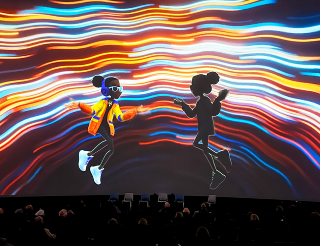 The Adler Planetarium’s fulldome planetarium sky show, Niyah and the Multiverse, which explores multiverse theories like many worlds, bubble universe, and shadow matter.