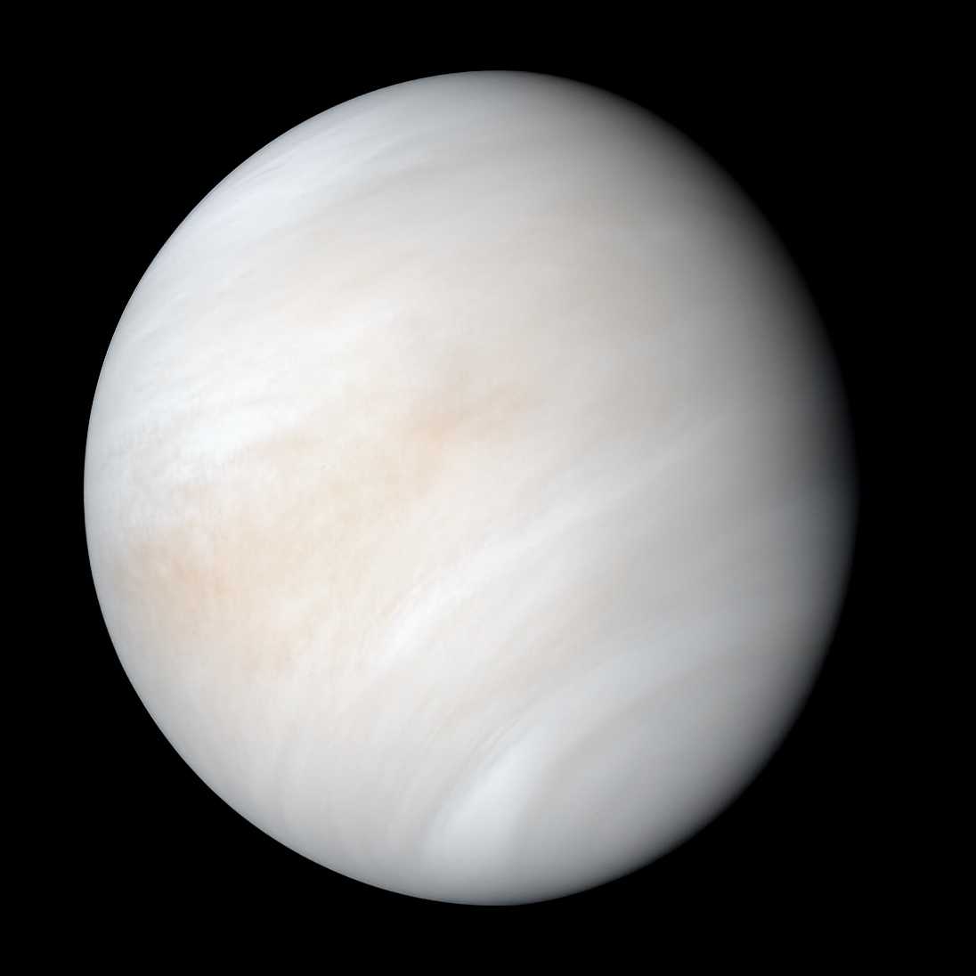 Image taken of Venus by NASA's Mariner 10 spacecraft in 1974 Image Credit: NASA/JPL-Caltech