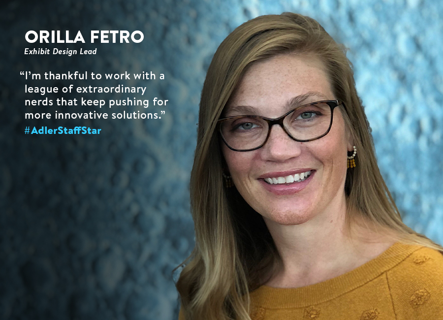 Head Shot of Adler Staff Star: Orilla Fetro