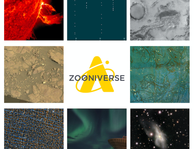 Header Image: Adler Space Tours Zooniverse Citizen Science Projects