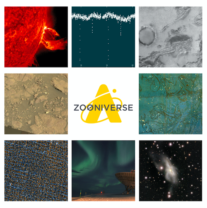 Header Image: Adler Space Tours Zooniverse Citizen Science Projects