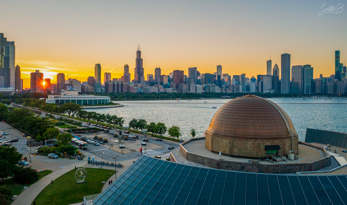 Adler Planetarium and 12th Street Beach, 1300 S. Lake Shore…