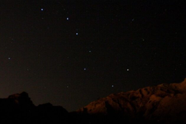 The Big Dipper in the Night Sky