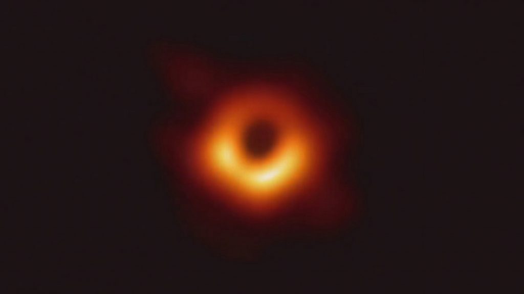 First ever picture of a black hole.