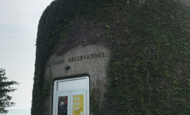 Image Caption: The Adler Planetarium Doane Observatory July 2021