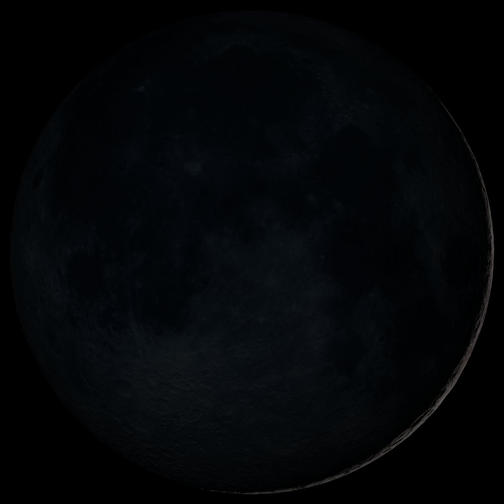 the traditional New Moon, the earliest visible waxing crescent, which signals the start of a new month in many lunar and lunisolar calendars. Image credit: NASA Goddard
