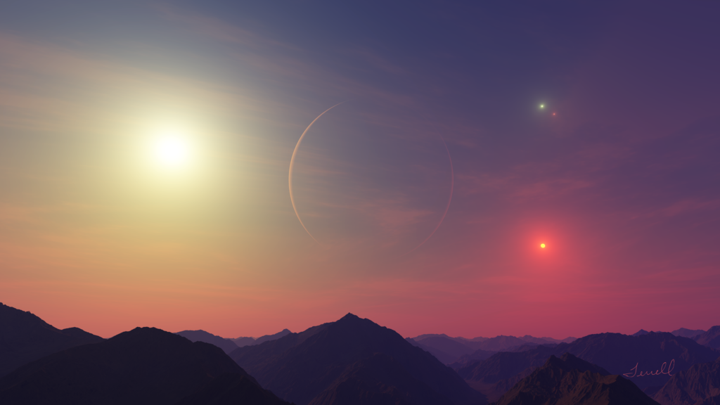 Discovery of PH1, a multi-star system with exoplanets, Planet Hunters, Zooniverse. Credit: Dirk Terrell)