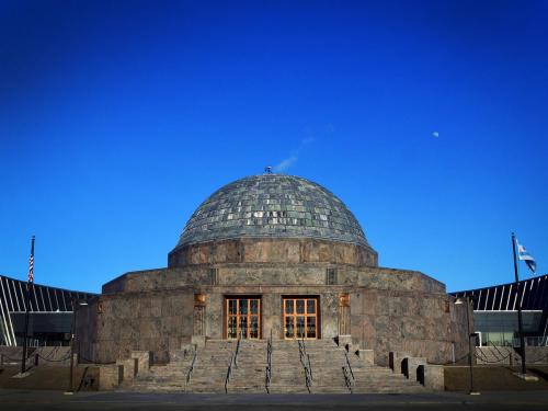 The Adler Planetarium, Exterior