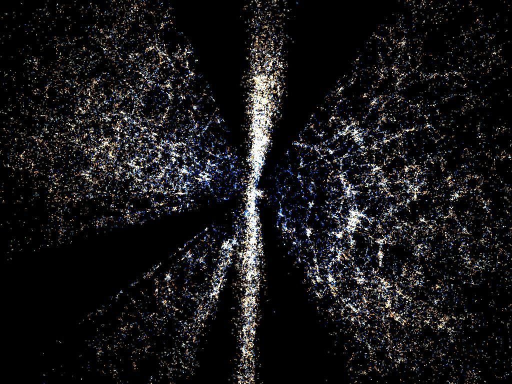 A Model of 250,000 Galaxies and 40,000 Quasars