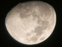Astrophotography picture of the Moon