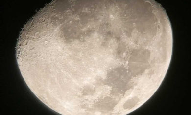 Astrophotography picture of the Moon